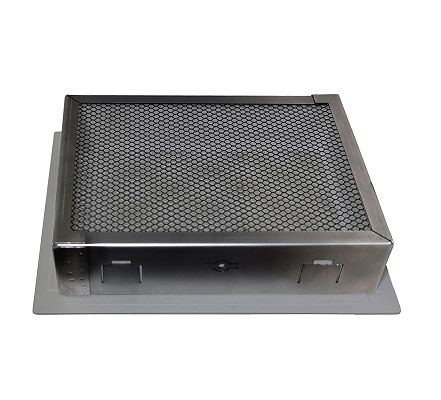 Вентиляционная решетка 155*200 серая
