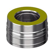 Переходник гофра-расш V50R D300/400 нерж 321/304